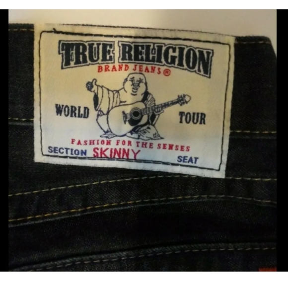 True Religion Skinny Jeans Size 33. - Picture 3 of 5